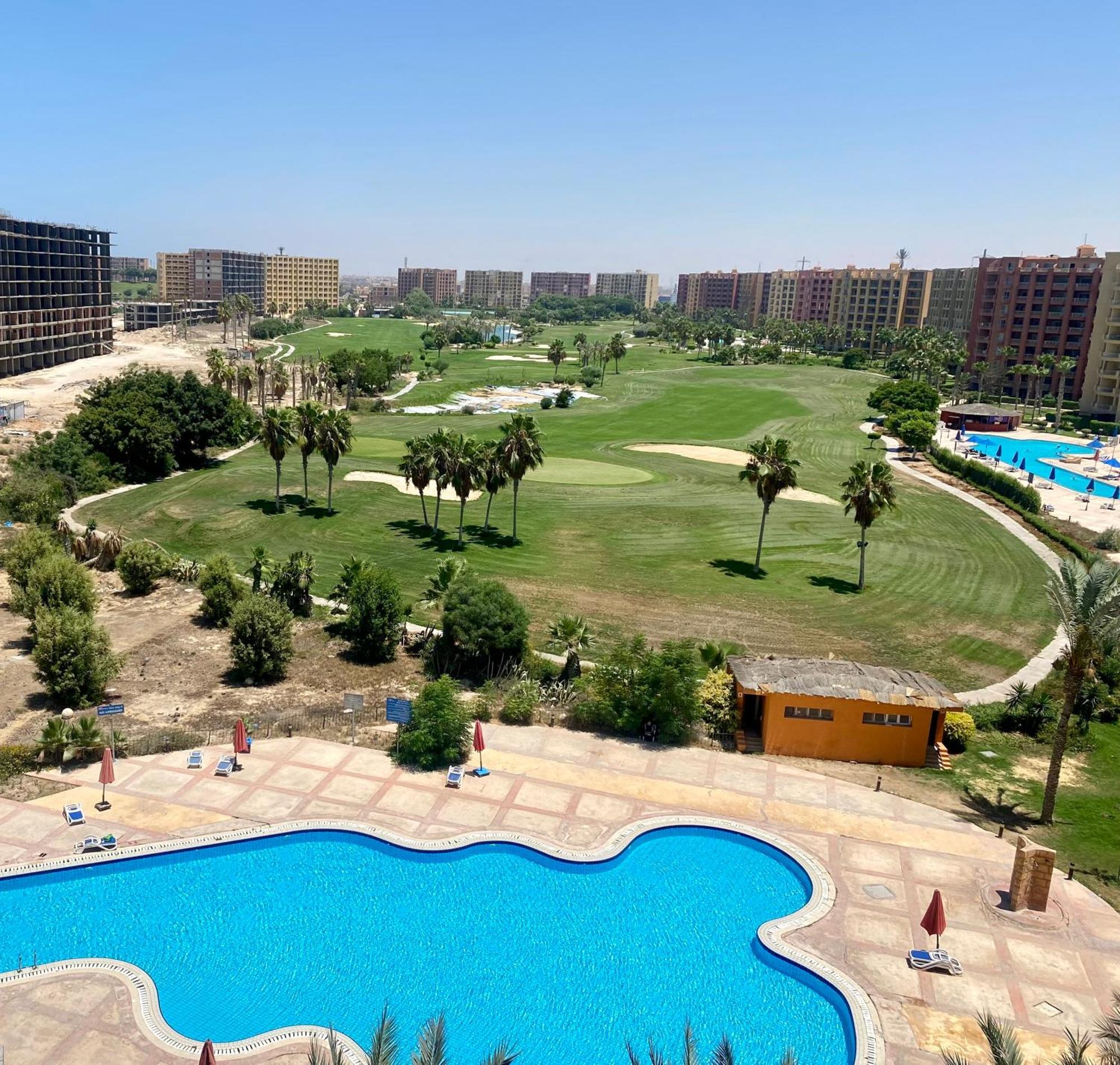 Porto Golf Marina Aqua Park & Beach Access By Best Of Bedz El Alamein Bilik gambar